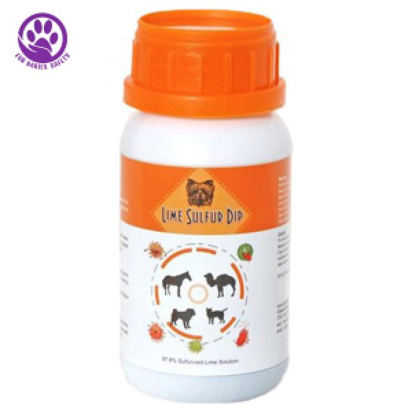 Lime Sulfur Dip Pet For itchy skin 240ml